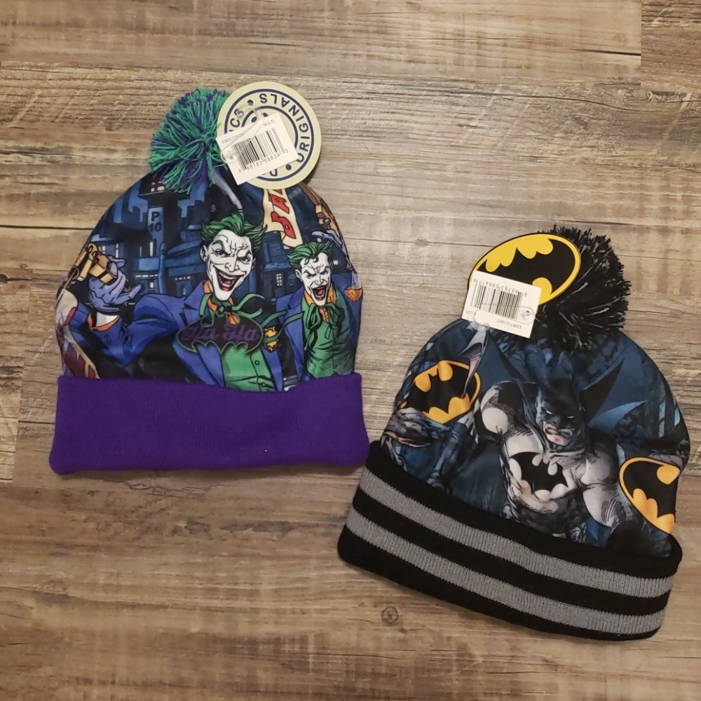 Batman & Joker beanies